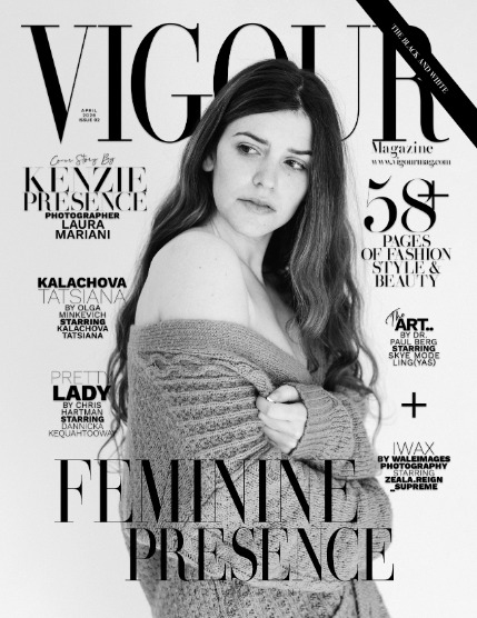 VIGOUR MAGAZINE The Black And White | April 2026 | Issue 02, page 1