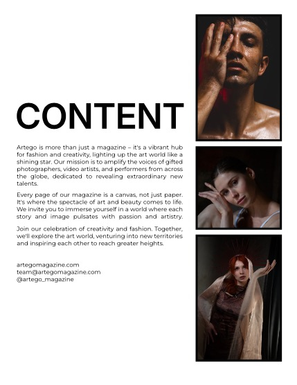 ARTEGO MAGAZINE - PORTRAIT JULY ISSUE 953, page 2