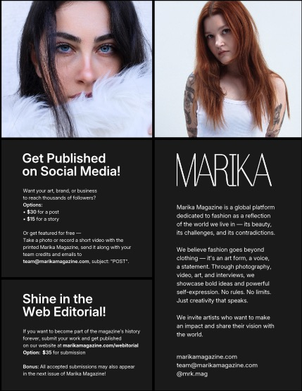 MARIKA MAGAZINE PORTRAIT (ISSUE 5692 - MAY), page 2