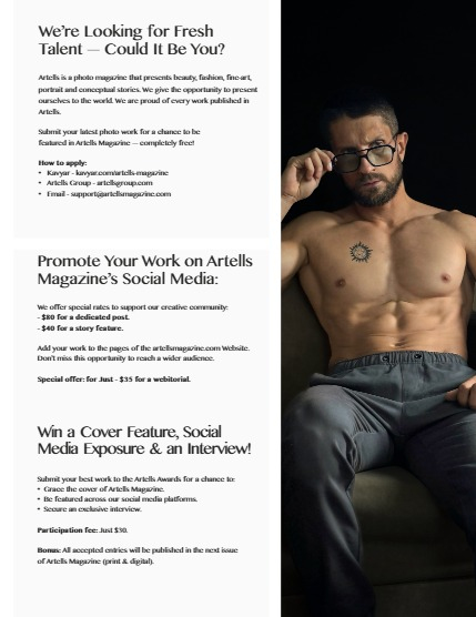 ARTELLS MAGAZINE - MEN NOVEMBER (Vol 3682), page 3