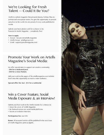 ARTELLS MAGAZINE - FASHION & GLAMOUR JANUARY (Vol 3823), page 3