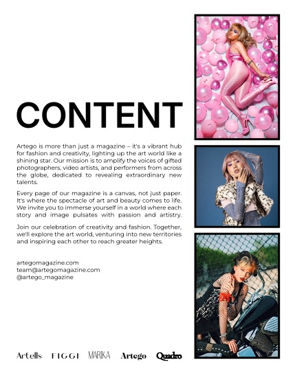 ARTEGO MAGAZINE - FASHION & GLAMOUR AUGUST ISSUE 1460, page 2