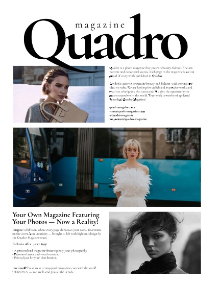 QUADRO MAGAZINE - FASHION & GLAMOUR JUNE (Vol 1125), page 2