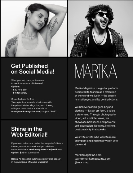 MARIKA MAGAZINE PORTRAIT (ISSUE 5820 - JULY), page 2