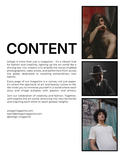 ARTEGO MAGAZINE - MEN FEBRUARY ISSUE 1224, page 2