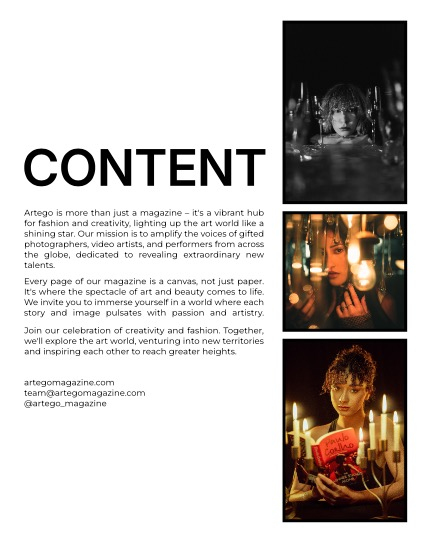 ARTEGO MAGAZINE - PORTRAIT JULY ISSUE 955, page 2