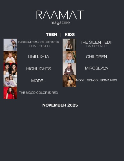 RAAMAT Magazine November 2025 Teen&Kids Edition Issue 1, page 3