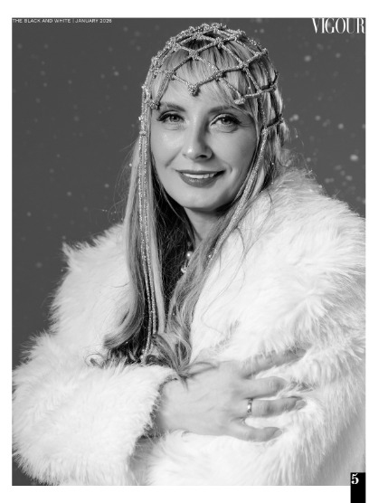 VIGOUR MAGAZINE The Black And White | January 2026 | Issue 04, page 5