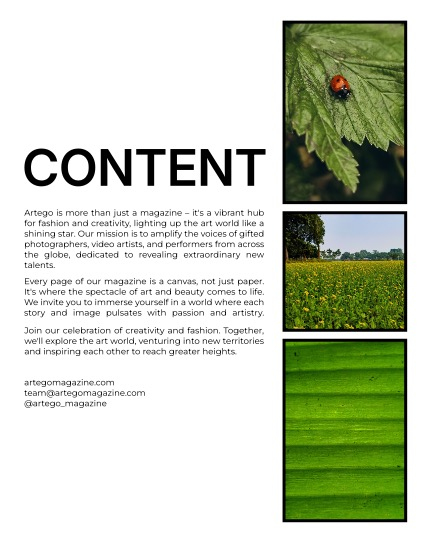 ARTEGO MAGAZINE - NATURE & TRAVELS JULY ISSUE 1428, page 2