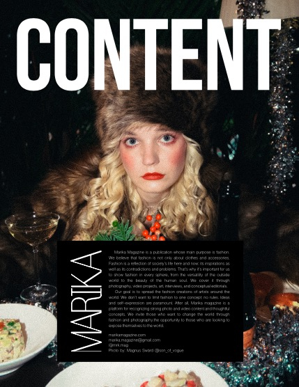 MARIKA MAGAZINE CHRISTMAS & NEW YEAR (ISSUE 5502- JANUARY), page 2