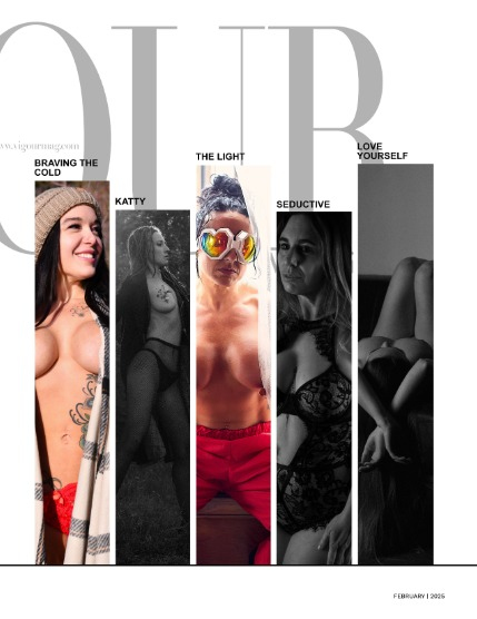 VIGOUR MAGAZINE Nude & Boudoir | February 2025 | Issue 06, page 3