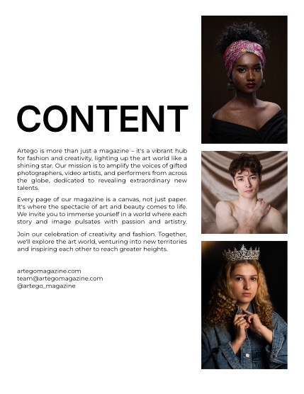 ARTEGO MAGAZINE - PORTRAIT APRIL ISSUE 817, page 2