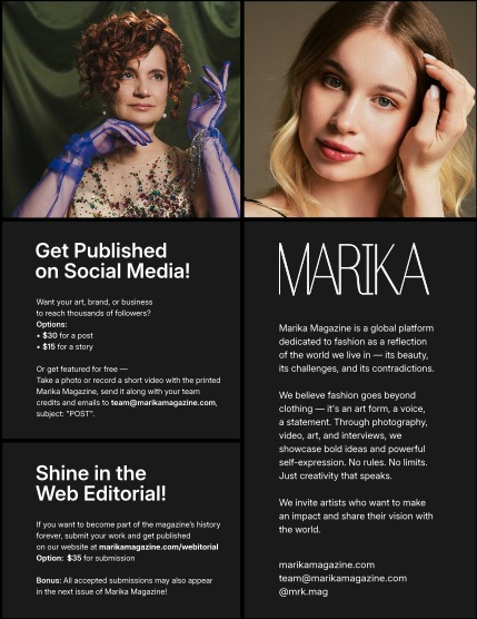 MARIKA MAGAZINE FASHION & GLAMOUR (ISSUE 5719 - JUNE), page 2