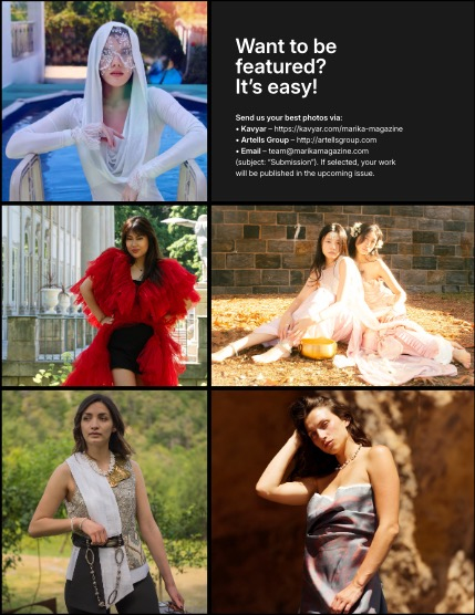 MARIKA MAGAZINE FASHION & GLAMOUR (ISSUE 5782 - AUGUST), page 3