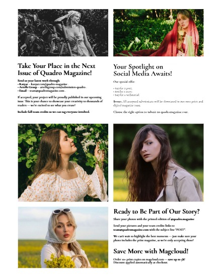 QUADRO MAGAZINE - PORTRAIT JULY (Vol 1680), page 3