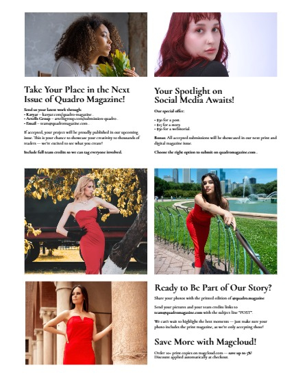 QUADRO MAGAZINE - PORTRAIT JULY (Vol 1198), page 3