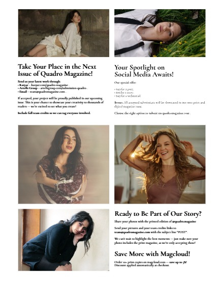 QUADRO MAGAZINE - PORTRAIT APRIL (Vol 1566), page 3