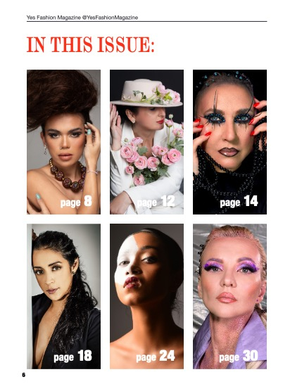 Yes Fashion Magazine, Issue #103, August 2026, Beauty Edition, page 6