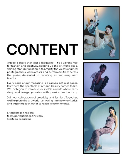 ARTEGO MAGAZINE - FASHION GLAMOUR JULY ISSUE 946, page 2