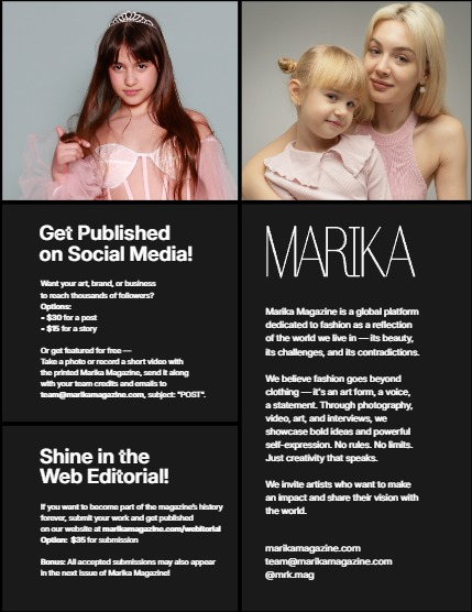 MARIKA MAGAZINE TEEN & KIDS (ISSUE 6024 - NOVEMBER), page 2