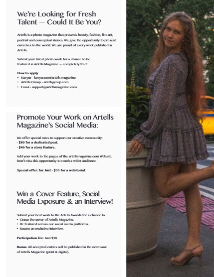 ARTELLS MAGAZINE - PORTRAIT NOVEMBER (Vol 3727), page 3