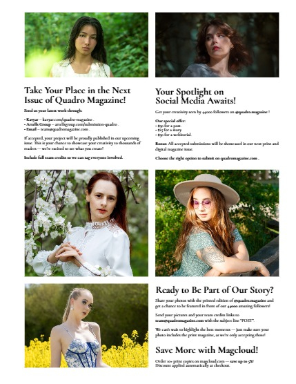 QUADRO MAGAZINE - PORTRAIT JUNE (Vol 1138), page 3