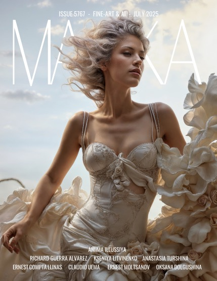 MARIKA MAGAZINE FINE-ART & AI (ISSUE 5767 - July), page 1
