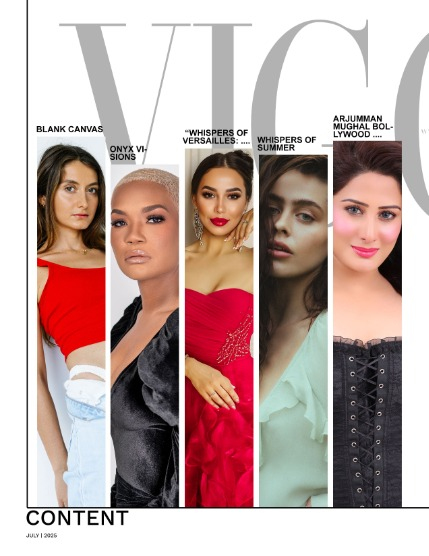 VIGOUR MAGAZINE Fashion & Beauty | July 2025 | Issue 11, page 2