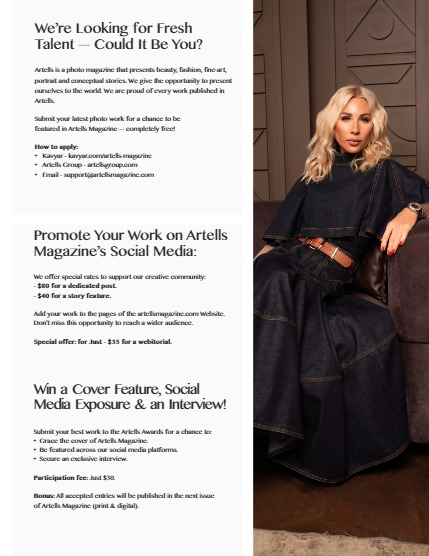 ARTELLS MAGAZINE - PORTRAIT NOVEMBER (Vol 3721), page 3