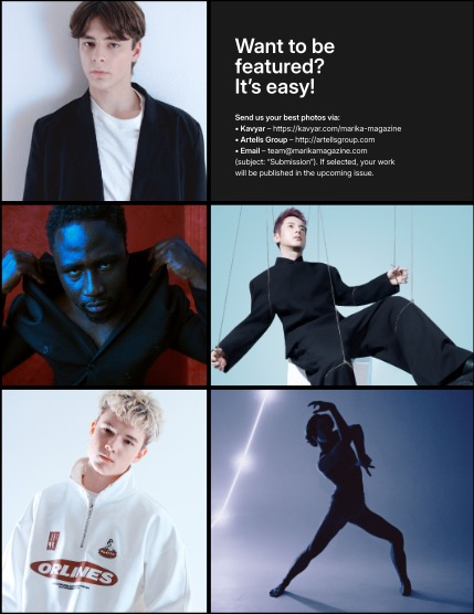 MARIKA MAGAZINE MEN (ISSUE 6111 - JANUARY), page 3