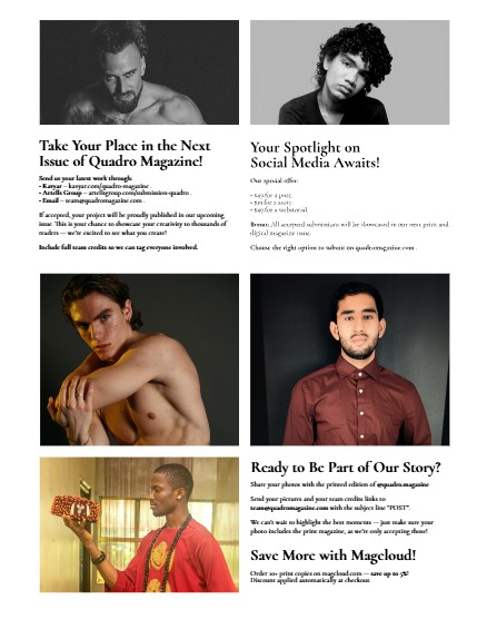 QUADRO MAGAZINE - MEN AUGUST (Vol 1701), page 3
