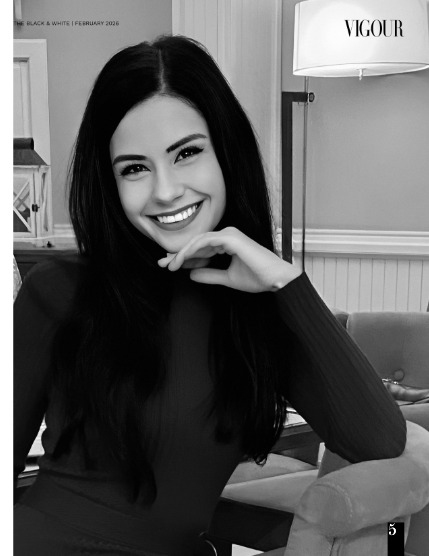 VIGOUR MAGAZINE The Black And White | February 2026 | Issue 02, page 5