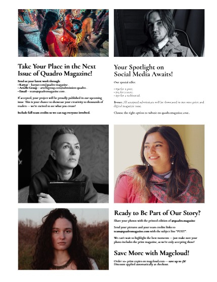 QUADRO MAGAZINE - PORTRAIT MARCH (Vol 1517), page 3