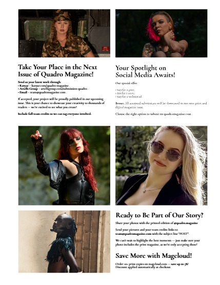 QUADRO MAGAZINE - PORTRAIT JULY (Vol 1686), page 3