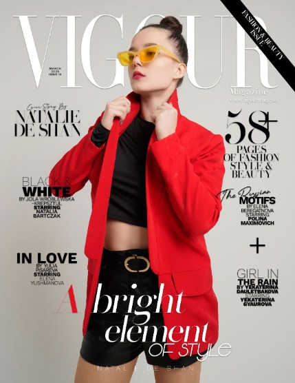 VIGOUR MAGAZINE Fashion & Beauty | March 2025 | Issue 14, page 1
