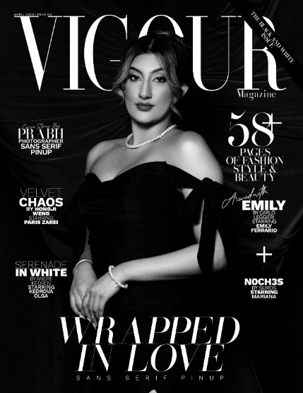 VIGOUR MAGAZINE Black And White | April 2025 | Issue 03, page 1