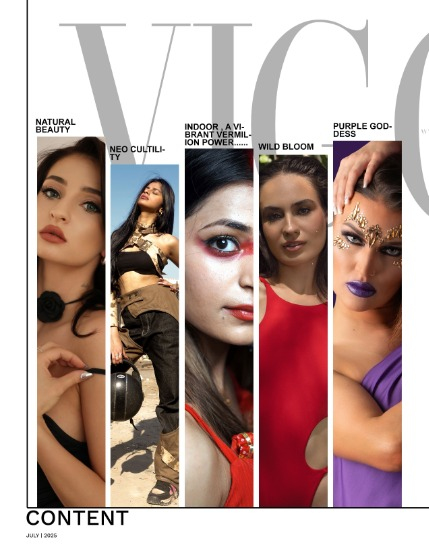 VIGOUR MAGAZINE Fashion & Beauty | July 2025  | Issue 08, page 2