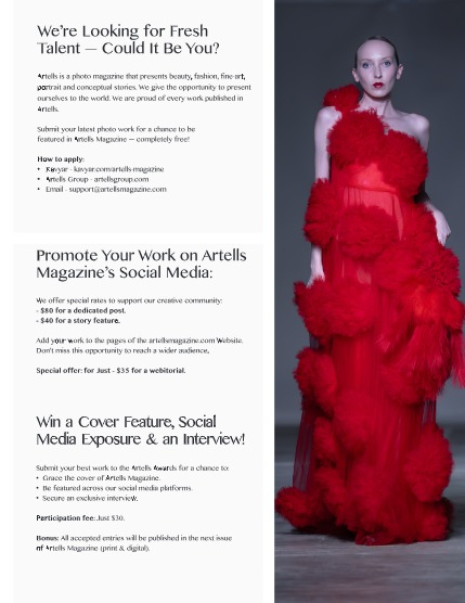 ARTELLS MAGAZINE - FASHION & GLAMOUR JULY (Vol 3390), page 3
