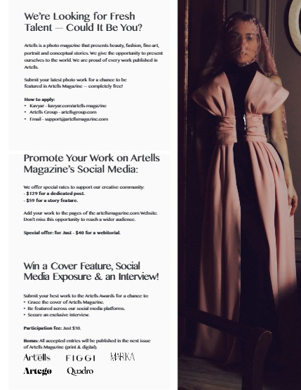 ARTELLS MAGAZINE - PORTRAIT APRIL (Vol 4010), page 3