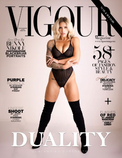 VIGOUR MAGAZINE Nude & Boudoir | September 2025 | Issue 04, page 1