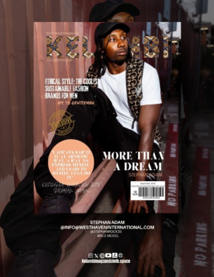Kelambi Magazine Mens Fashion and Portrait Special Stephan Adam Interview A Professional Model October 8th 2025 Edition, page 2