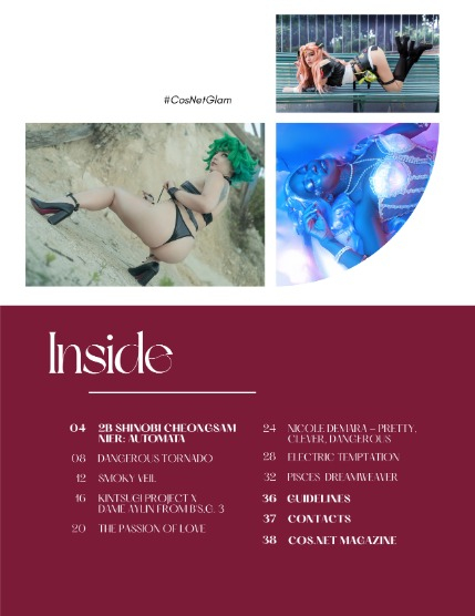 Cos.net Magazine Glamour - issue n.1, page 3