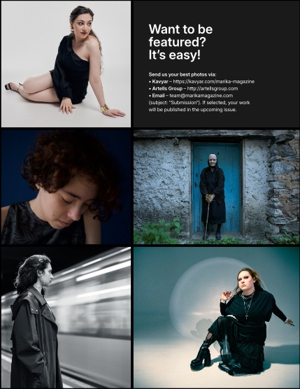 MARIKA MAGAZINE PORTRAIT (ISSUE 5820 - JULY), page 3