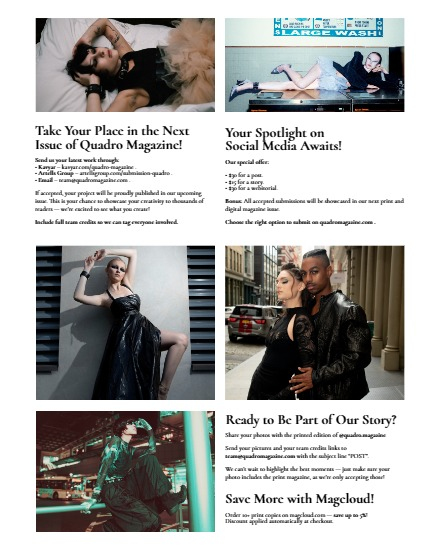 QUADRO MAGAZINE - FASHION & GLAMOUR AUGUST (Vol 1249), page 3