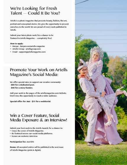ARTELLS MAGAZINE - PORTRAIT AUGUST (Vol 3497), page 3