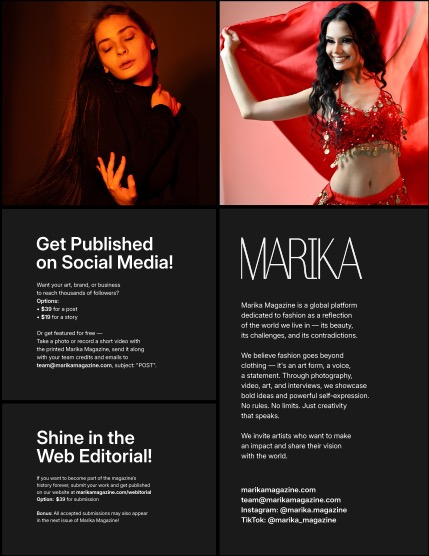 MARIKA MAGAZINE PORTRAIT (ISSUE 6423 - SEPTEMBER), page 2