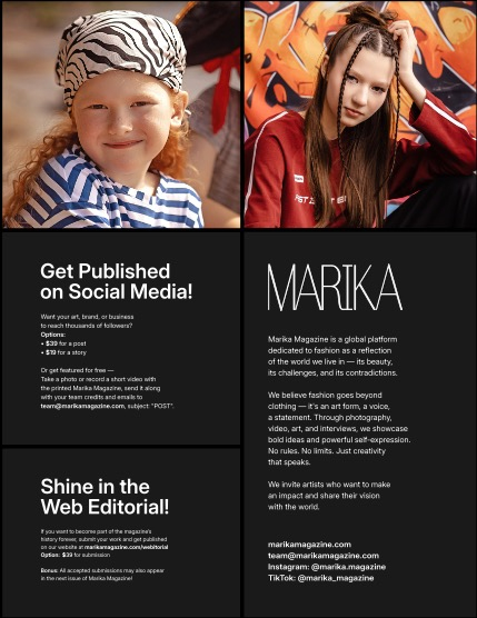MARIKA MAGAZINE TEEN & KIDS (ISSUE 6440 - October), page 2