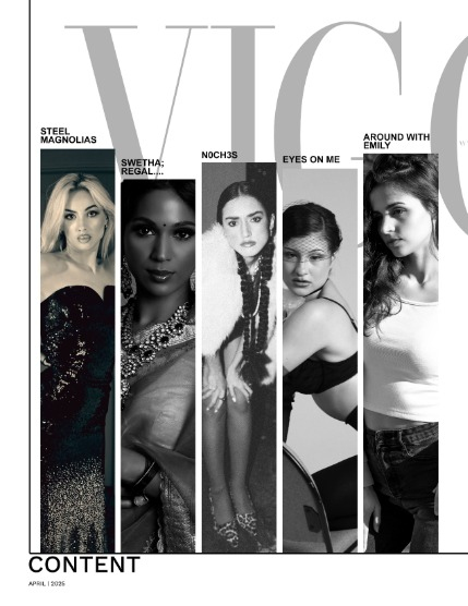 VIGOUR MAGAZINE Black And White | April 2025 | Issue 03, page 2