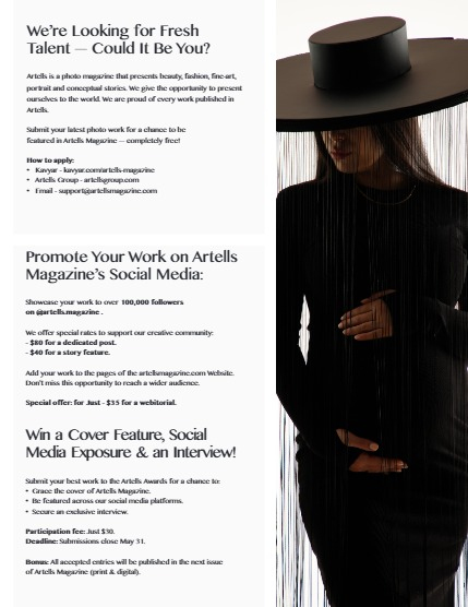 ARTELLS MAGAZINE - FASHION & GLAMOUR JUNE (Vol 3294), page 3