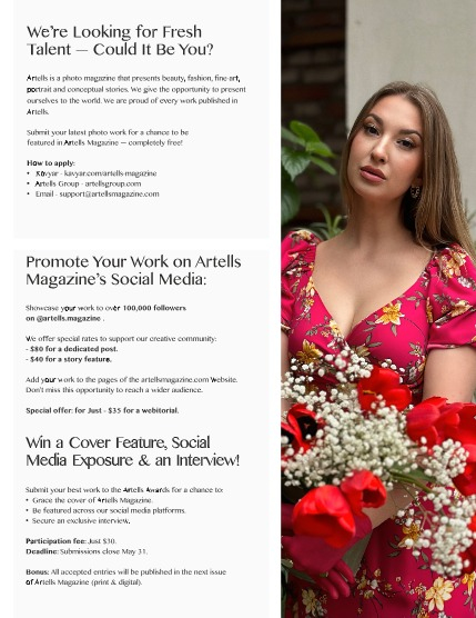 ARTELLS MAGAZINE - PORTRAIT JUNE (Vol 3319), page 3